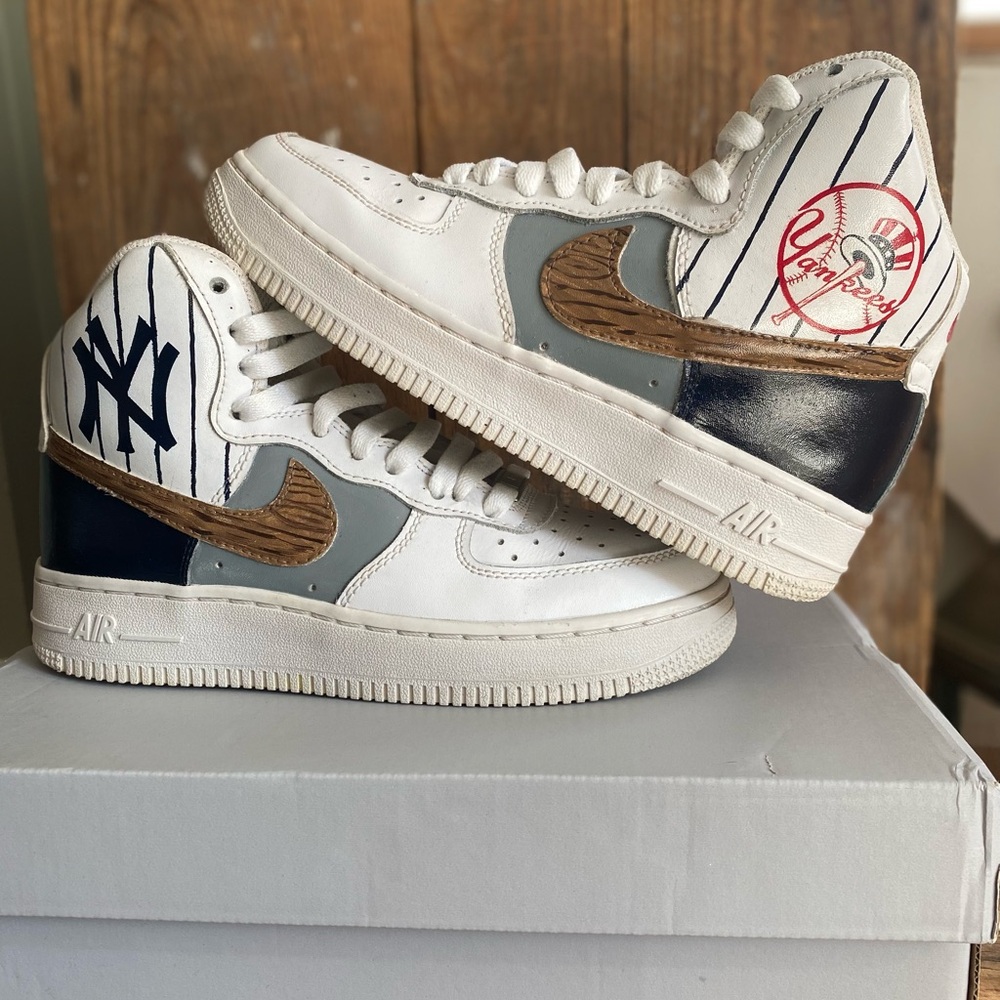 Nike Air force Custom Yankees sneakers